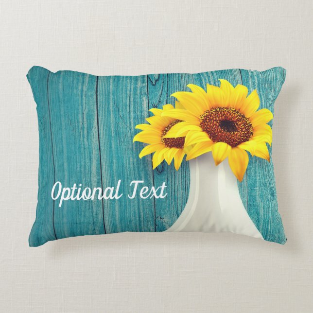 Almofada Decorativa Girassóis Potentes (Frente)