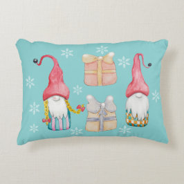 Almofada Decorativa Gnomo de Natal Vintage Fofo