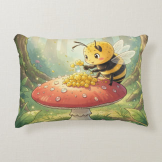 Almofada Decorativa Golden Bumblebee in Bloom Dance.2