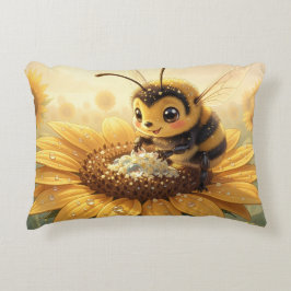Almofada Decorativa Golden Bumblebee in Bloom Dance.9