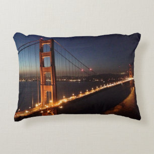 Almofada Decorativa Golden gate bridge dos promontório de Marín