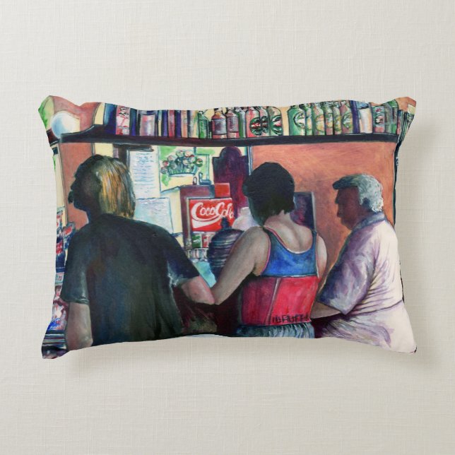 Almofada Decorativa Golf Bufe, Budapeste (Frente)