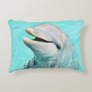Almofada Decorativa Golfinho Feliz Sorridente 