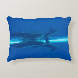 Almofada Decorativa Golfinhos e reflexões