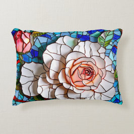 Almofada Decorativa Gorgeous Mosaic Flowers Standard