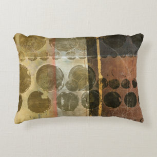 Almofada Decorativa Gotas Verdes Circulares
