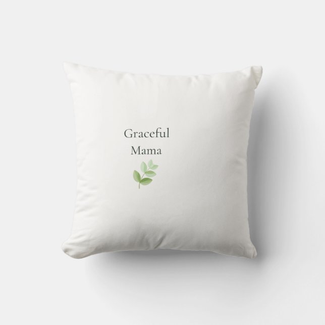 Almofada Decorativa Graciosa Mamãe (Frente)