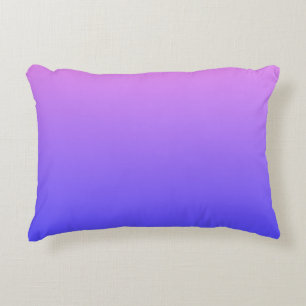 Almofada Decorativa Gradiente Violeta e Azul