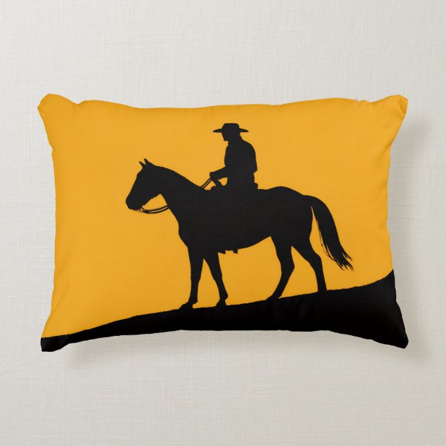 Almofada Decorativa Graphic Lone Rider Tote Bag - Minimalist Western (Frente)