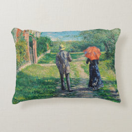 Almofada Decorativa Gustave Caillebotte - O Caminho Íngreme