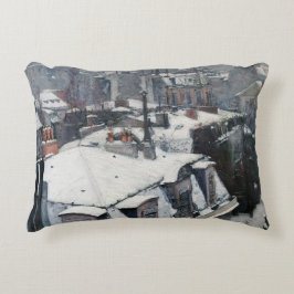 Almofada Decorativa Gustave Caillebotte - Telhados na neve