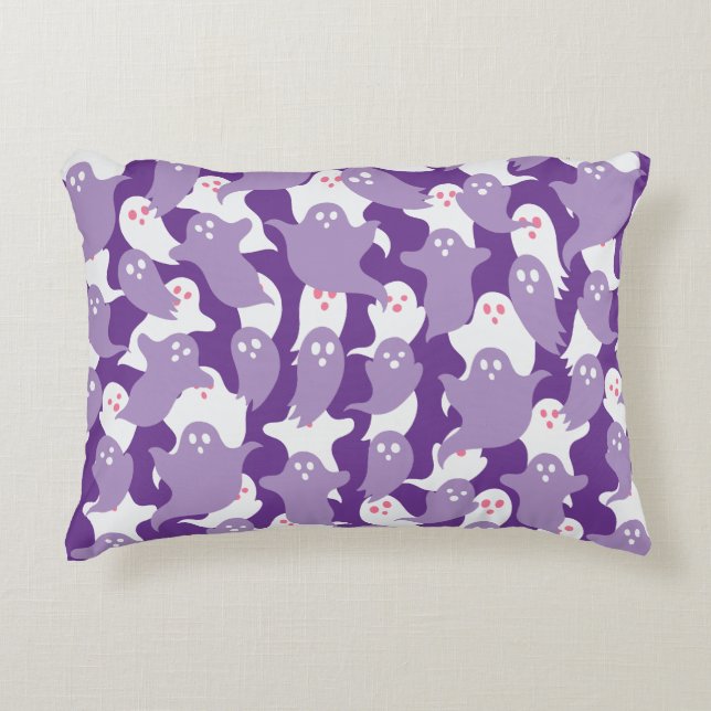 Almofada Decorativa Halloween Spooktacular Pastel Encantado (Frente)