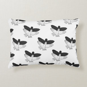 Almofada Decorativa Hand Silhouette Eagle
