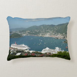 Almofada Decorativa Harbor em Ruas. Thomas Ilhas Virgens dos EUA