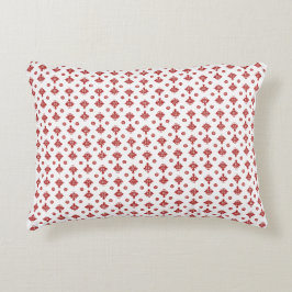 Almofada Decorativa Harmonia da Cruz Escarlate