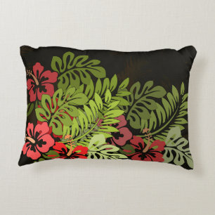 Almofada Decorativa Hawaii Aloha Flower Art Impressão