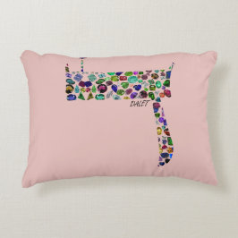 Almofada Decorativa Hebraico - Letra Dalet