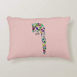 Almofada Decorativa Hebraico - Letra VAV