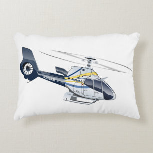 Almofada Decorativa Helicóptero de desenho animado