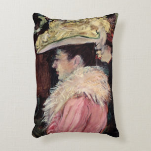 Almofada Decorativa Henri de Toulouse-Lautrec   a dança do vermelho