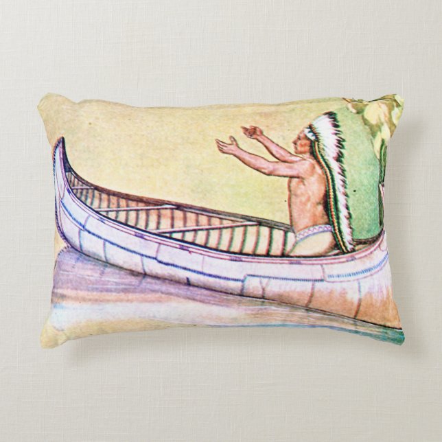 Almofada Decorativa Hiawatha Magic Canoé (Frente)
