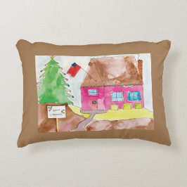 Almofada Decorativa Home For Holidays - KidsArt for CHOC
