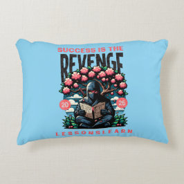 ALMOFADA DECORATIVA HOME SUCCESS REVENGE LESSONS LEARN ACCENT PILLOW 