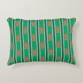 Almofada Decorativa Homem de Biscoito de Natal Divertido e Chique