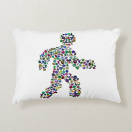 Almofada Decorativa Homens em Movimento