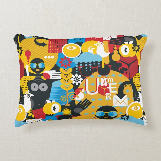 Almofada Decorativa Hora de Verão (Frente)