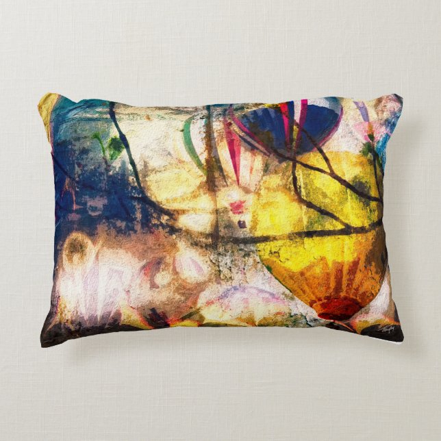 Almofada Decorativa hot air baloons (Frente)