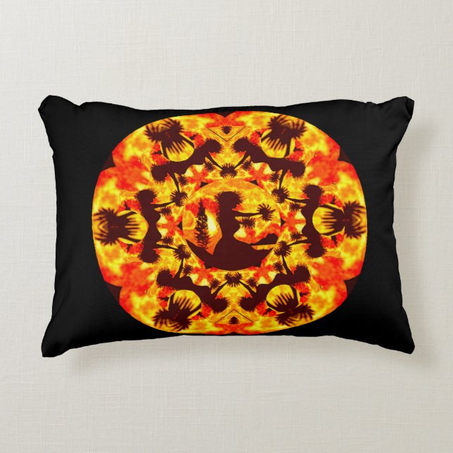Almofada Decorativa Hula Dancers (Frente)