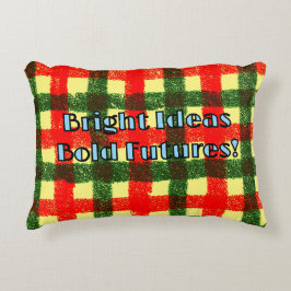 Almofada Decorativa Ideias Brilhantes Futuros Negros!