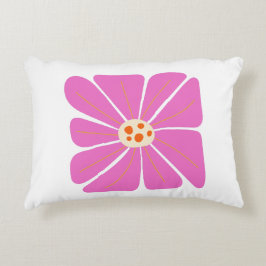 Almofada Decorativa Ilustração Floral Arte