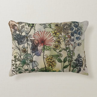 Almofada Decorativa Impressão de flor silvestre