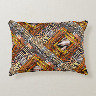Almofada Decorativa Impressão de Motif Africano