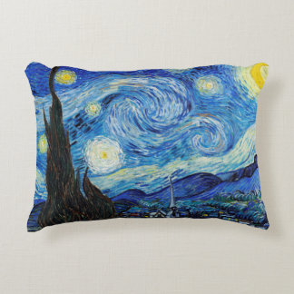 Almofada Decorativa Impressionismo Vincent Van Gogh Starry Night