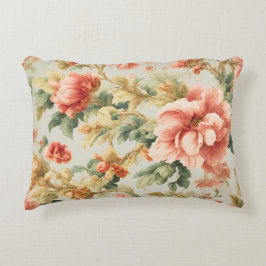 Almofada Decorativa Incríveis Flores, Folhas. Pintura