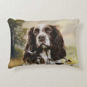 Almofada Decorativa Inglês Springer Spaniel
