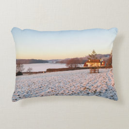 Almofada Decorativa Inglês Winter Sunset - Personalizado