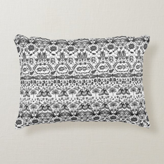 Almofada Decorativa Insetos e Bugs (Frente)