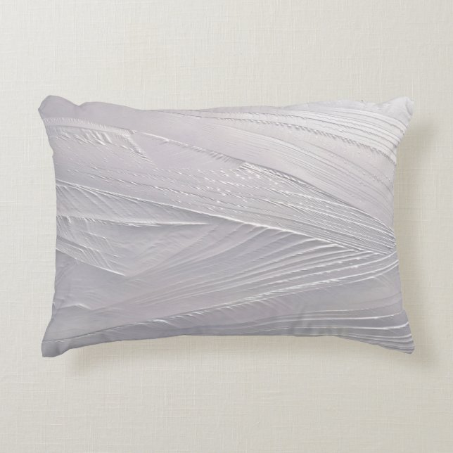 Almofada Decorativa Inverno branco de sorvete (Frente)