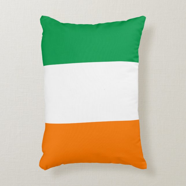 Almofada Decorativa irlanda-Flag (Frente(Vertical))