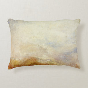 Almofada Decorativa J. M. W. Turner - Uma cena de montanha, Val d'Aost