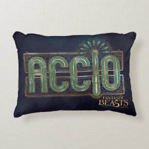 Almofada Decorativa Jade Art Deco ACCIO™ Spell Graphic