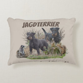 Almofada Decorativa Jagdterrier, Bo v. Renbrad Kennel.'' Sticker Pape
