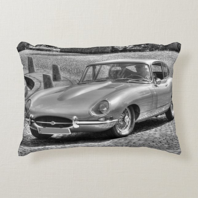 Almofada Decorativa Jaguar E-Type (Frente)