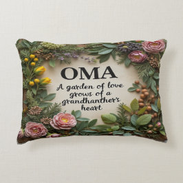 Almofada Decorativa "Jardim do Amor Cresce em OMA