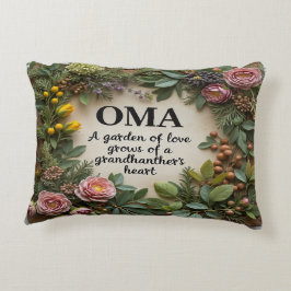 Almofada Decorativa "Jardim do Amor Cresce em OMA