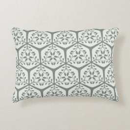 Almofada Decorativa Jardim dourado  Treliça - Sage Calm